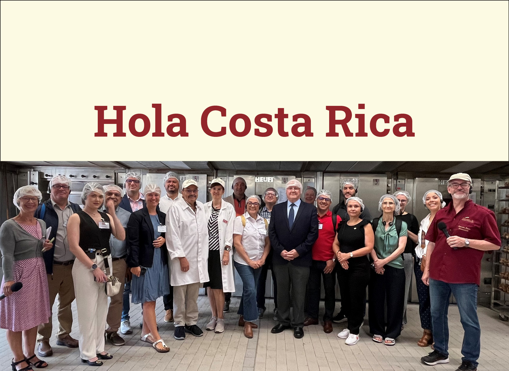 Hoher Besuch aus Costa Rica