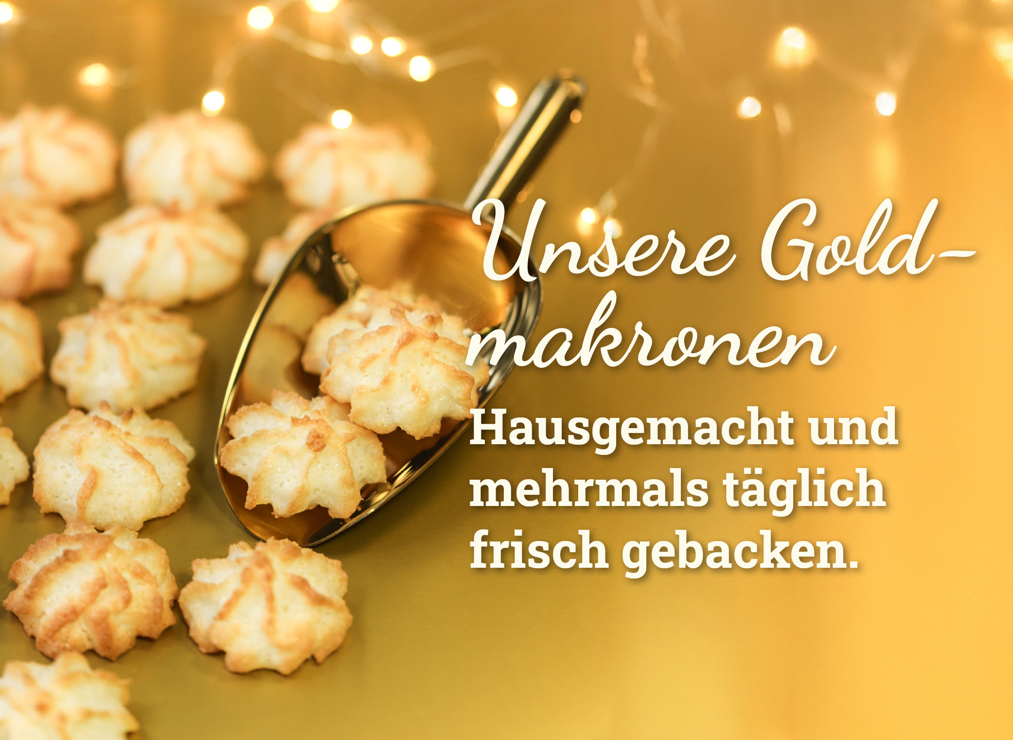 Unsere Goldmakronen